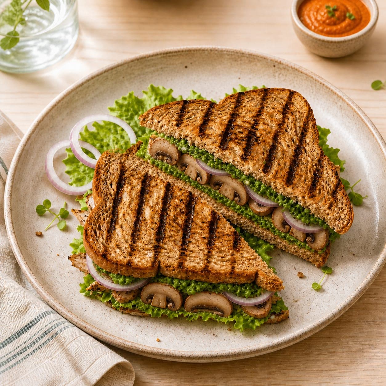 Mushroom Sandwich