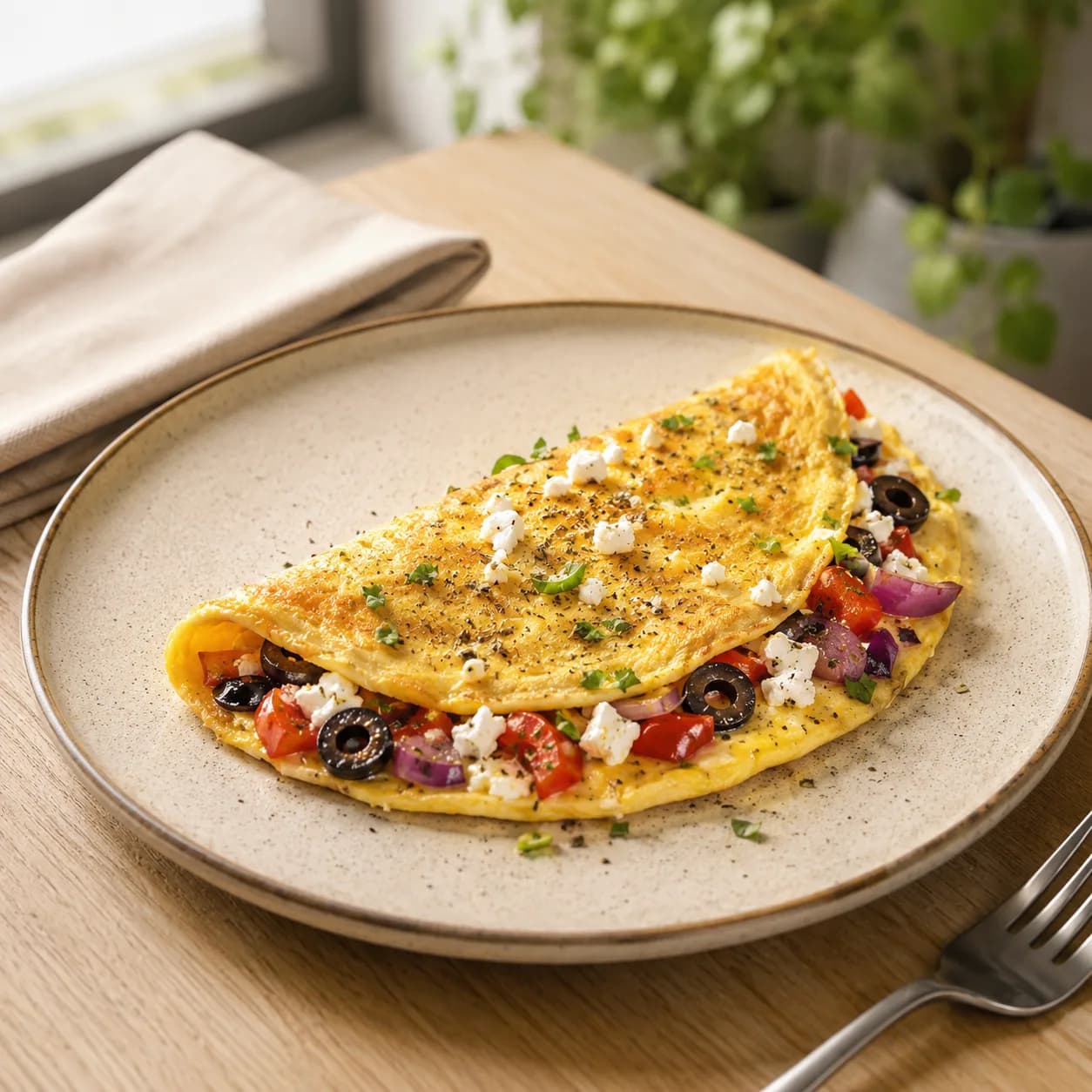 Mediterranean Omelette