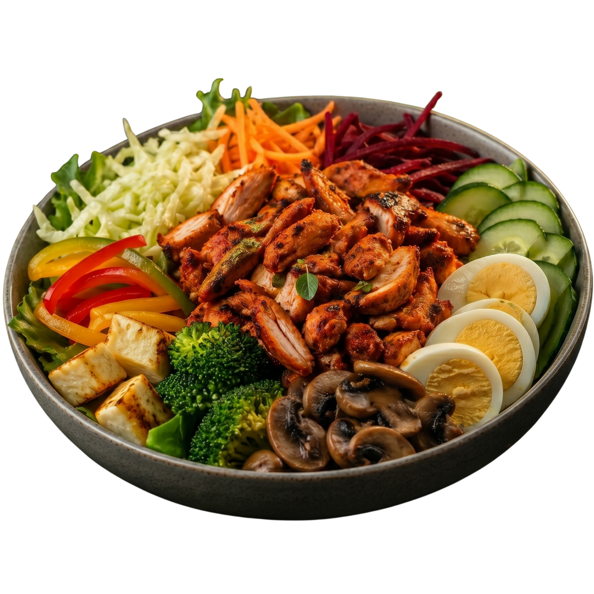 Zero Regret healthy food bowl